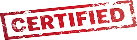 certified